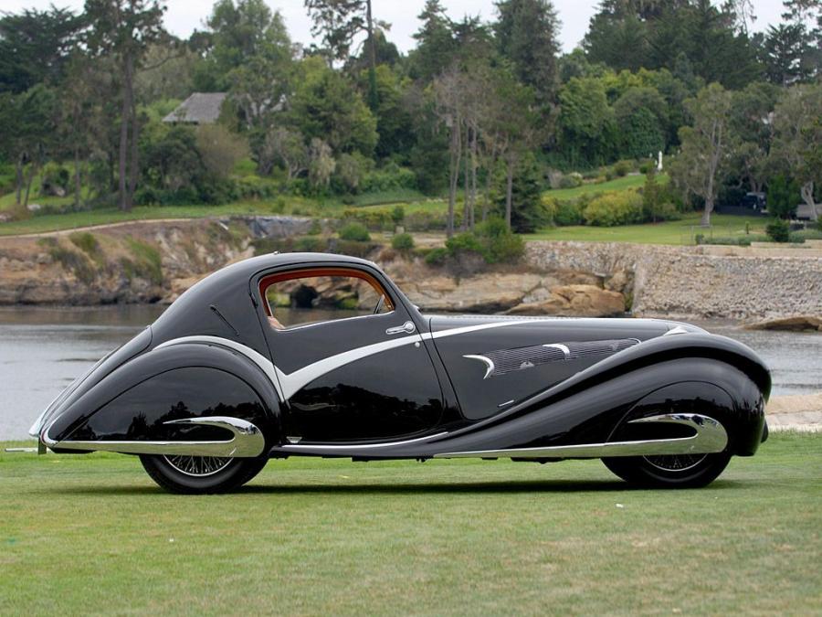  Delahaye 135 Competition Court Coupe par Figoni & Falaschi 1936 года  (фото 6 из 14)